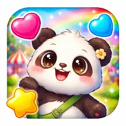 Match3 Candice and Circus life — Android game icon