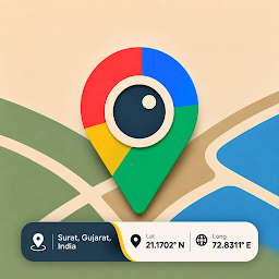 GPS Map Camera: GeoTag Photos — Android app icon