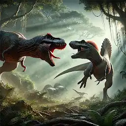 Jurassic Clash Primal Dino Sim — Android game icon