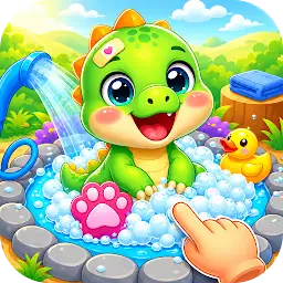 Baby Dino Care Toddler Games — Android game icon