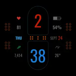 AR003 Live Watch Face — Android app icon