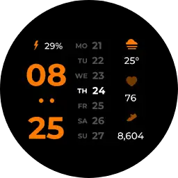 Pixel Days Watch Face — Android app icon