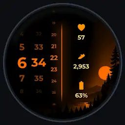 Pixel Sliding 2 Watch Face — Android app icon