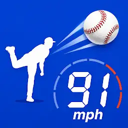 Baseball Pitch Speed Radar Gun — Android app icon
