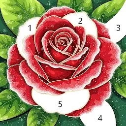 Relax Paint - Paint by Number — Android app icon