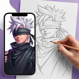 Anime Draw: AR Drawing Sketch — Android app icon