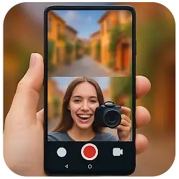 Dual Camera Front & Back — Android app icon