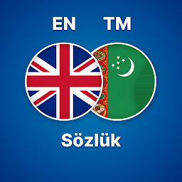 Iňlisçe–Türkmençe sözlük — Android app icon