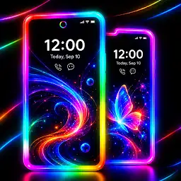 Edge Lighting Color & Themes — Android app icon