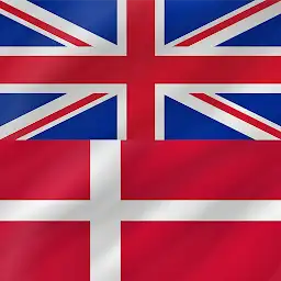 Danish - English — Android app icon