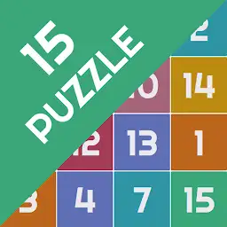 Puzzle 15 - A sliding puzzle g — Android game icon