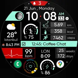 Premium Info - Watch Face — Android app icon