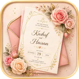 Invitation Maker RSVP Cards — Android app icon