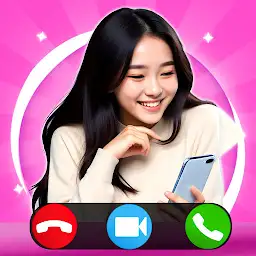 Fake Video Call: Prank Chat — Android app icon