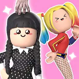 Famous Fashion - Dress Up Game — Android app icon