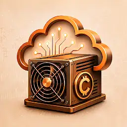 Crypto Cloud Farm, BTC Miner — Android app icon