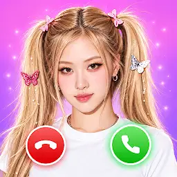 Live Idol Video Call & Chat — Android app icon