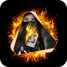 Fire Effect video editor — Android app icon