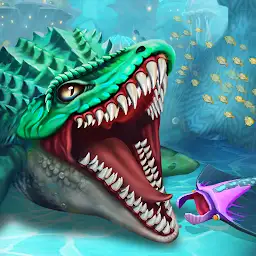 Dino Water World 3D — Android game icon
