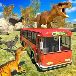 Dinosaur Park:Tour Bus Driving — Android app icon