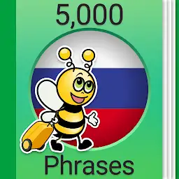 Learn Russian - 5,000 Phrases — Android app icon
