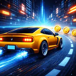 Crazy Drive：City Punk 2049 — Android game icon