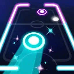 Neon Hockey — Android app icon