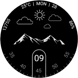 Pix Concentric 3 Watch Face — Android app icon