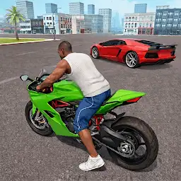 Bike Driving Gangster Game 3D — Android game icon
