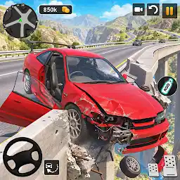 Car Crash Driving Simulator 3D — Android game icon