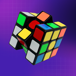 Rubik Solver & Cube Timer — Android game icon