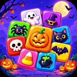 Halloween Tiles - Sort Puzzle — Android game icon