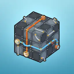 Gauge Line: 3D Pipe Puzzle — Android game icon