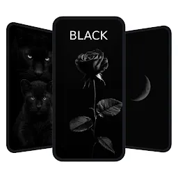 Dark Wallpapers 4K - AMOLED — Android app icon
