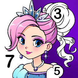 Color by Number for Kids Game — Android game icon