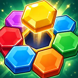 Hexa Pop: Color Sort Puzzle — Android game icon