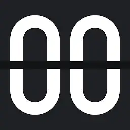 Flip clock & floating widget — Android app icon
