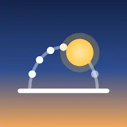 Sun Path & Golden Hour Tracker — Android app icon