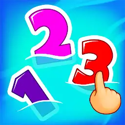 Numbers learning game for kids — Android game icon