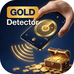 Gold Detector & Metal Detector — Android app icon