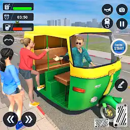Tuk Tuk Auto Driving Games 3D — Android app icon