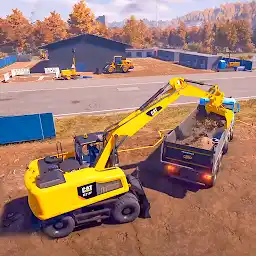 Road Excavator Construction 3D — Android game icon