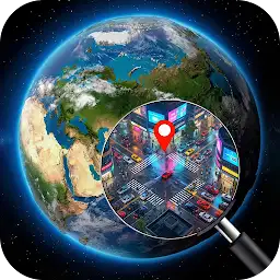 GPS Live: Satellite Earth Cam — Android app icon