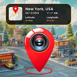 GPS Camera: Geotag Photos, Map — Android app icon