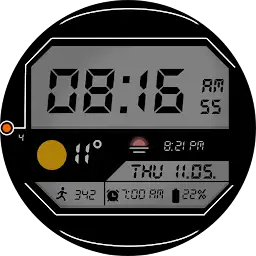 GRBL Digital Watch Face — Android app icon
