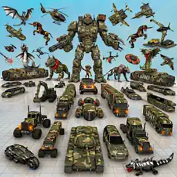 US Army Robot Transformation — Android game icon