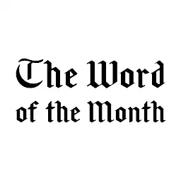 The Word of The Month — Android app icon