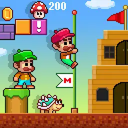 Super Robby Bros : Jump world — Android game icon
