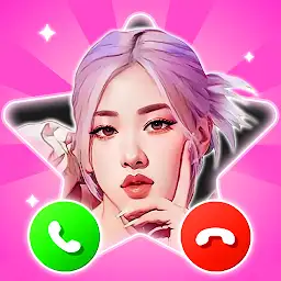 Idol Prank Video Call & Chat — Android game icon