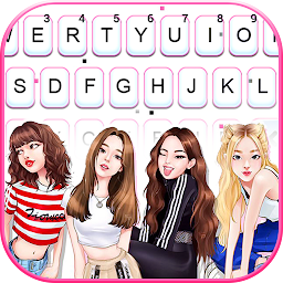 Cute Pink Girls Theme — Android app icon